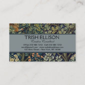 Carte De Visite William Morris Pheasier Bois Bois (Dos)