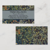 Carte De Visite William Morris Pheasier Bois Bois (Devant / Derrière)