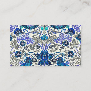 Carte De Visite William Morris Strawberry Thief - Inverti