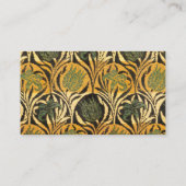 Carte De Visite William Morris Tulips & Lilies Tapis Classique (Dos)