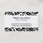 Carte De Visite William Morris Venetian Damask Brocade (Dos)