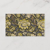 Carte De Visite William Morris Wey Fond d'écran Floral (Dos)