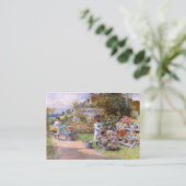 Carte De Visite William Stephen Coleman : Le jardin d'agrément (Debout devant)