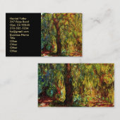 Carte De Visite Willow Monet Fine Art (Devant / Derrière)