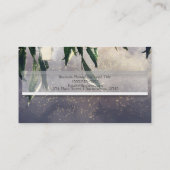 Carte De Visite Willow Tree de pleurs & Mason Jar Lumières élégant (Dos)