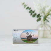 Carte De Visite Windmill Outhouse (Debout devant)