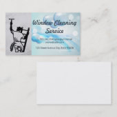 Carte De Visite Window Cleaner | Soap Bubbles (Devant / Derrière)