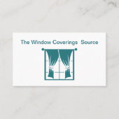 Carte De Visite Window Coverings And Blinds Store (Devant)
