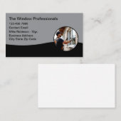 Carte De Visite Window Manufacturing And Installation (Devant / Derrière)