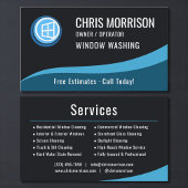 Carte De Visite Window Washing Service 