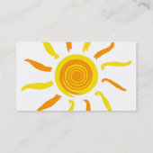 Carte De Visite Windows et teinture solaires (Dos)