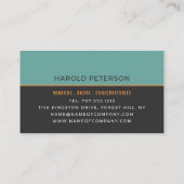 Carte De Visite Windows & Portes, Fenêtre & Porte de la société (Dos)