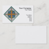 Carte De Visite Windrose (Devant / Derrière)