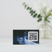 Carte De Visite Wings of Light | Winged Angel code QR (Debout devant)