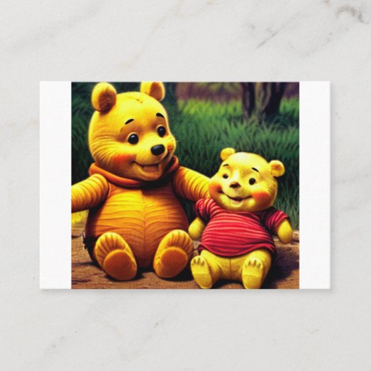 Carte De Visite Winnie l'Ooh 6. (Devant)