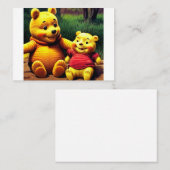 Carte De Visite Winnie l'Ooh 6. (Devant / Derrière)