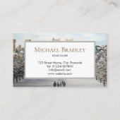 Carte De Visite Winter at Windsor Castle (Dos)