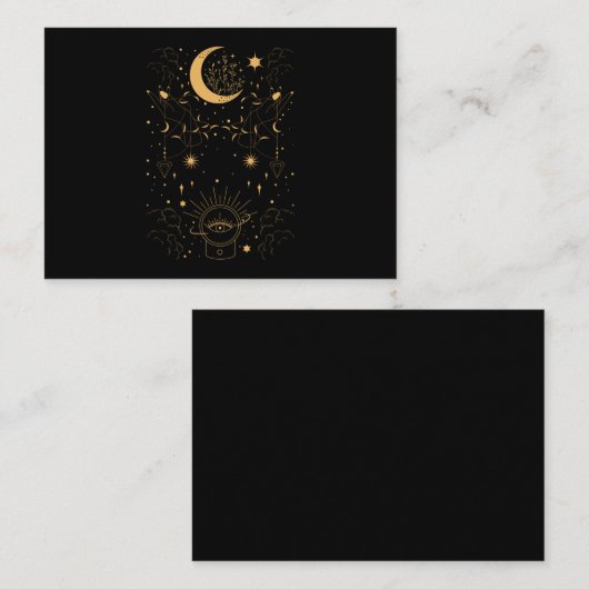 Carte De Visite Witchy Pastel (Devant / Derrière)