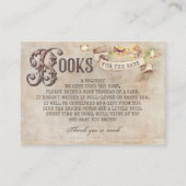 Carte De Visite Wizard Lettres Livres Magiques Pour Baby Request C (Devant)