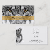 Carte de visite Wolf (Devant / Derrière)