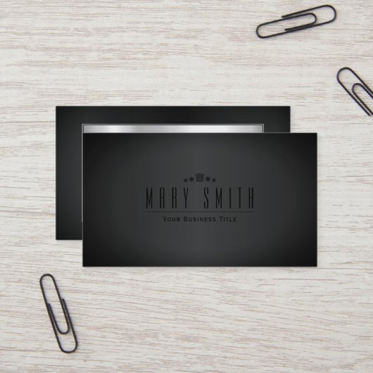 Carte De Visite Wolf 名刺 (Devant/Arrière en situation)