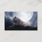 Carte De Visite Wolf the King of Wilderness (Dos)