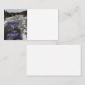 Carte De Visite Wonderland (Devant / Derrière)