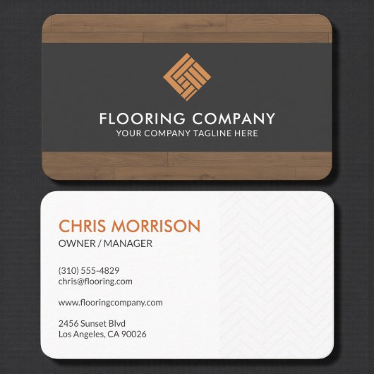 Carte De Visite Wood Flooring Professional
