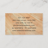 Carte De Visite Wood Flooring Services Modern Professional (Dos)