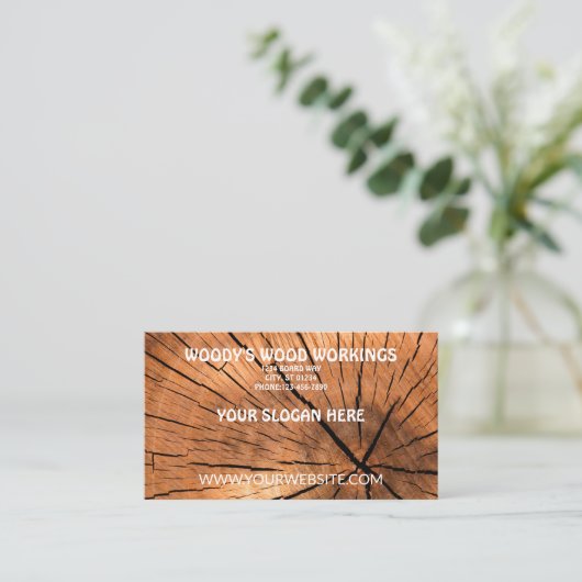 Carte De Visite Wood Workings (Debout devant)