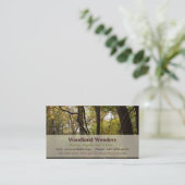 Carte de visite Woodland (Debout devant)