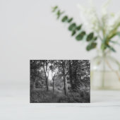 Carte De Visite Woods Bute Park, Cardiff, Mini Photo (Debout devant)