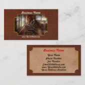 Carte De Visite Woodworker - L'art du laçage (Devant / Derrière)