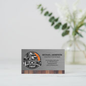 Carte De Visite Work Truck Transport | Steel | Wood (Debout devant)