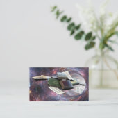 Carte De Visite Wormhole de livre (Debout devant)