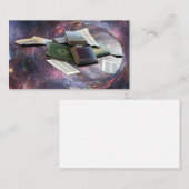 Carte De Visite Wormhole de livre (Devant / Derrière)