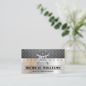 Carte De Visite Wrenches de service de voiture Acier diamant Plaqu (Debout devant)