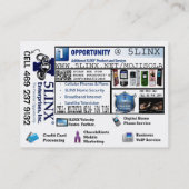 CARTE DE VISITE WWW.5LINX.NET/L533845 @ SOIT VOTRE PROPRE PATRON (Dos)