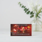 CARTE DE VISITE WWW.STOCKTONFIREFACTS.COM (Debout devant)