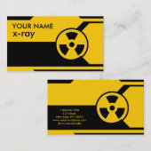 carte de visite xray (Devant / Derrière)