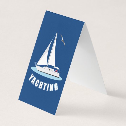 Carte De Visite Yachting (Devant)