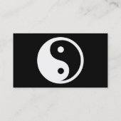 Carte De Visite yang simple de yin (Dos)