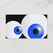 Carte De Visite Yeux bleus (Dos)