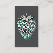 Carte De Visite Yeux de Fraise (Devant)