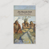 Carte De Visite Yeux noirs, bijoux, sans scrupules par N.C. Wyeth (Devant)