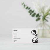 Carte De Visite Yin Yang (Debout devant)