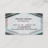 Carte De Visite Yin Yang, ailes d'ange et coeur (Dos)