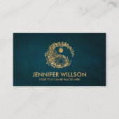 Carte De Visite Yin Yang - Branche de l'arbre d'or (Devant)