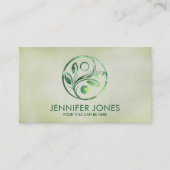 Carte De Visite Yin Yang - Équilibre de la nature (Devant)