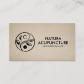 Carte De Visite Yin Yang - Équilibre de la nature (Devant)